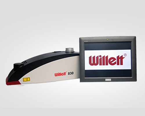 Willett 830 小型激光打码机设备展示图
